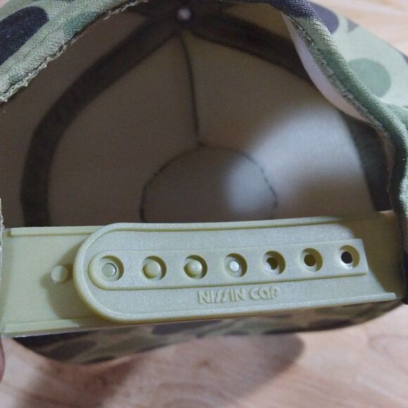 DS Vintage Custom Patch Camouflage Snap Back Hat - Picture 8 of 8